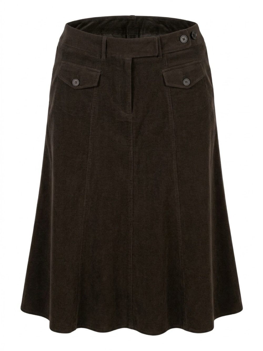 REITMANS  Faux Suede Fit & Flare Skirt